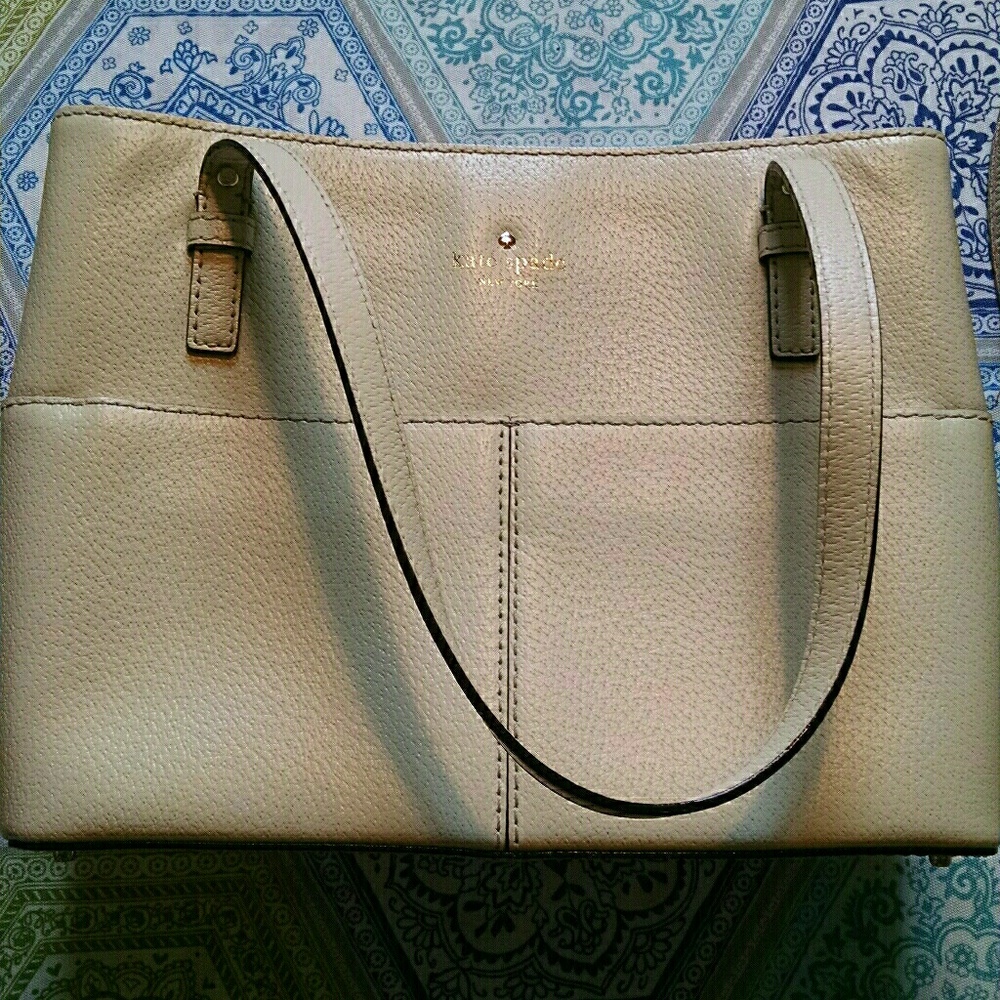 Kate Spade handbag- cream